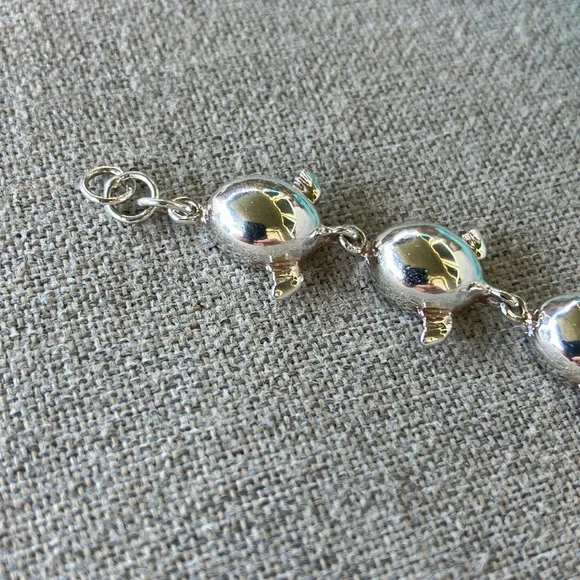 Tiffany & Co. Silver Beaded Bracelet 7-inches